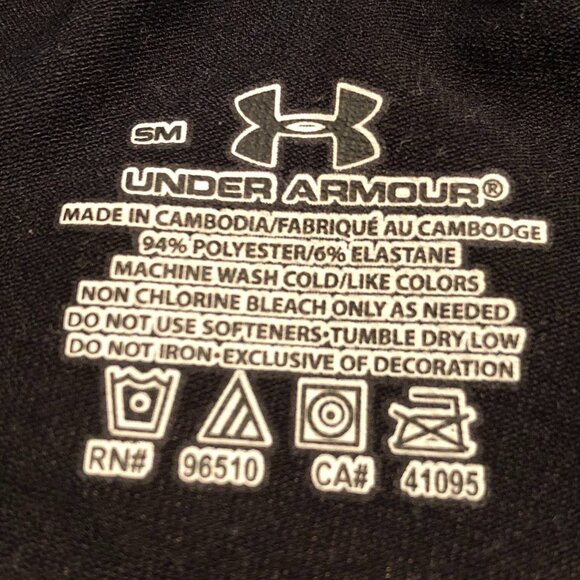 Under Armour 2.5" Pull-on Shorts with Elasticized Waistband Black Size S - Picture 5 of 8